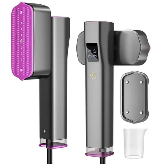 Ultimate 2-in-1 Portable Travel Steamer & Iron with 3 Adjustable Steam Levels for Effortless Garment Care