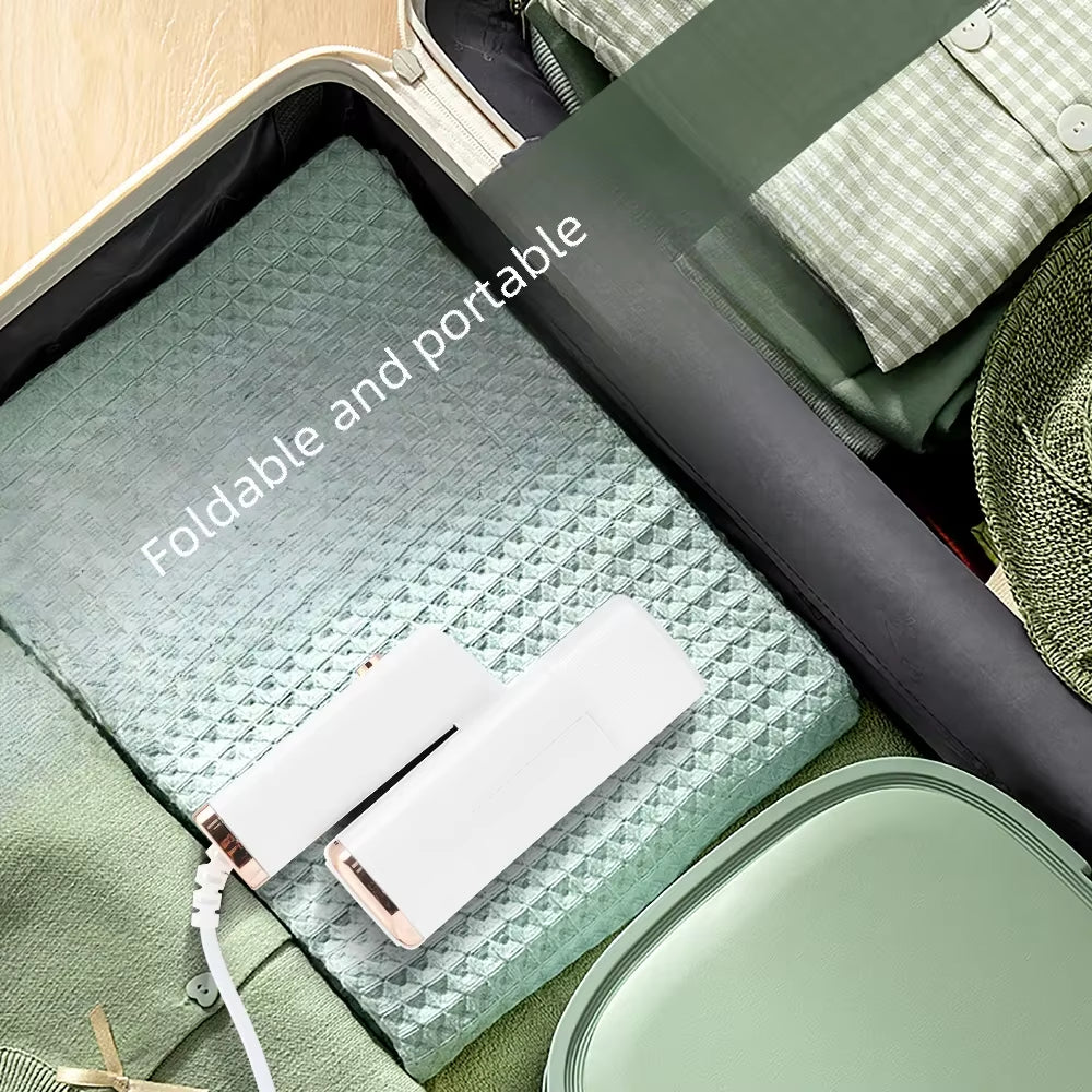 Transform Your Wardrobe with the 130Ml Handheld Fabric Steamer - Fast-Heat 1000W for Effortless Ironing at Home and On-the-Go